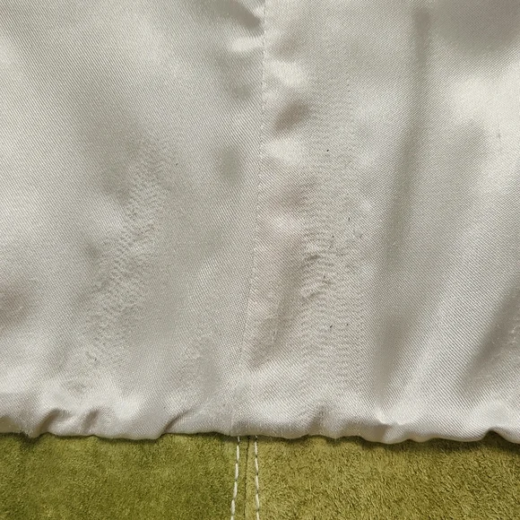 Wilsons leather maxima jacket Size S Color lime green - Picture 10 of 10